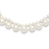 14k-3-4mm-and-7-8mm-white-fwc-pearl-18in-2-strand-necklace-SolomonJeweler-Wichita-KS-CustomJewelry