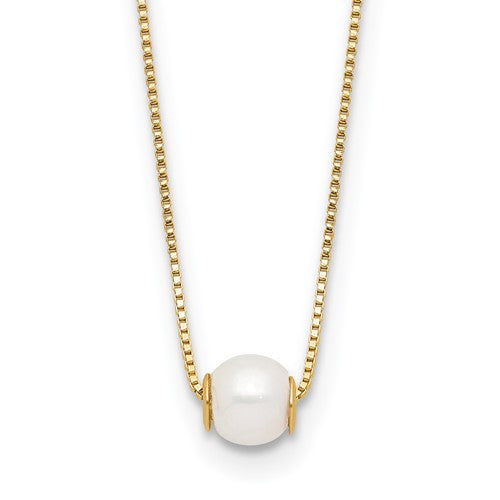 14k-4-5mm-round-white-freshwater-cultured-pearl-18in-necklace-SolomonJeweler-Wichita-KS-CustomJewelry