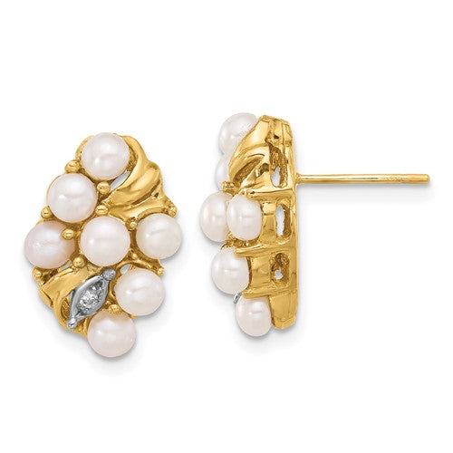 14k-3-4mm-button-white-fwc-pearl-and-02ct-diamond-post-earrings-SolomonJeweler-Wichita-KS-CustomJewelry