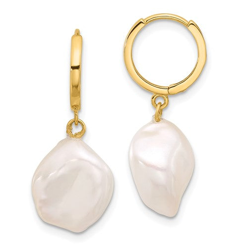 14k-11-12mm-white-keshi-freshwater-cultured-pearl-dangle-hoop-earrings-SolomonJeweler-Wichita-KS-CustomJewelry