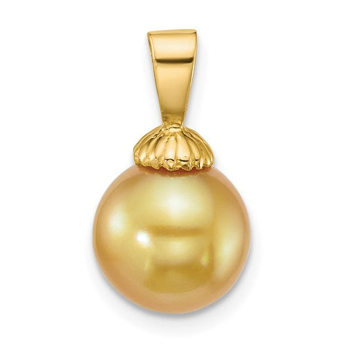 14k-9-10mm-rnd-golden-south-sea-saltwater-cultured-pearl-pendant-SolomonJeweler-Wichita-KS-CustomJewelry