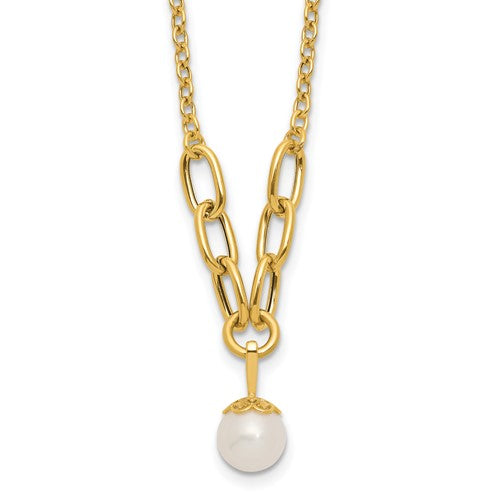 14k-polished-freshwater-cultured-pearl-16-75in-necklace-SolomonJeweler-Wichita-KS-CustomJewelry