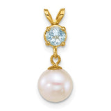 14k-7-8mm-round-white-fwc-pearl-and-blue-topaz-pendant-SolomonJeweler-Wichita-KS-CustomJewelry