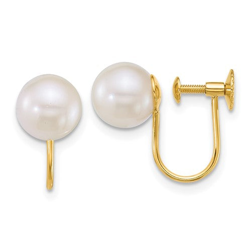 14k-7-8mm-rnd-akoya-saltwater-cultured-pearl-non-pierced-earrings-SolomonJeweler-Wichita-KS-CustomJewelry