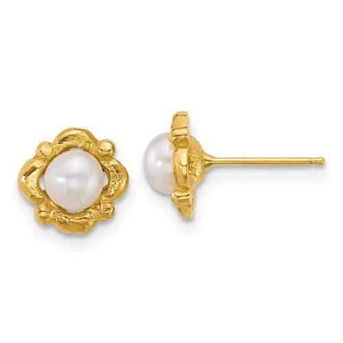 14k-polished-4-5mm-button-freshwater-cultured-pearl-post-earrings-SolomonJeweler-Wichita-KS-CustomJewelry