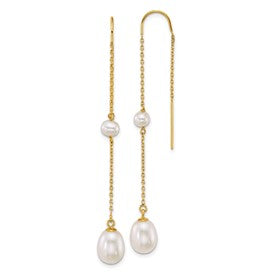 14k-near-round-teardrop-white-freshwater-cultured-pearl-threader-earrings-SolomonJeweler-Wichita-KS-CustomJewelry