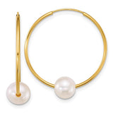 14k-6-7mm-semi-round-freshwater-cultured-pearl-hoop-earrings-SolomonJeweler-Wichita-KS-CustomJewelry
