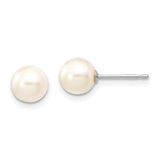 14k-white-gold-6-7mm-round-white-saltwater-akoya-cultured-pearl-earrings-SolomonJeweler-Wichita-KS-CustomJewelry