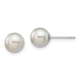 14k-white-gold-6-7mm-round-grey-saltwater-akoya-cultured-pearl-earrings-SolomonJeweler-Wichita-KS-CustomJewelry