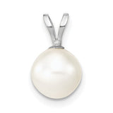 14k-wg-7-8mm-round-white-freshwater-cultured-pearl-pendant-SolomonJeweler-Wichita-KS-CustomJewelry