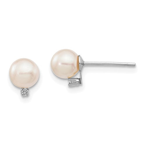 14k-white-gold-5-6mm-round-white-saltwater-akoya-02ct-diamond-earrings-SolomonJeweler-Wichita-KS-CustomJewelry