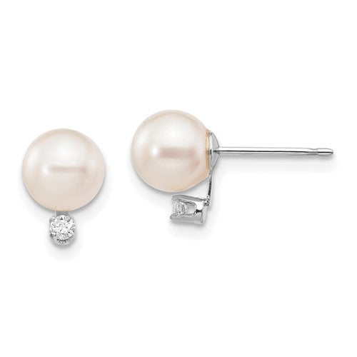 14k-white-gold-6-7mm-round-white-saltwater-akoya-06ct-diamond-earrings-SolomonJeweler-Wichita-KS-CustomJewelry