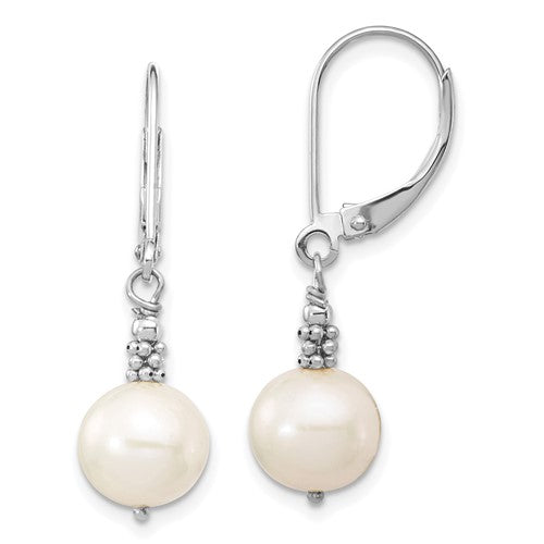 14k-white-gold-8-9mm-near-round-white-fwc-pearl-leverback-earrings-SolomonJeweler-Wichita-KS-CustomJewelry