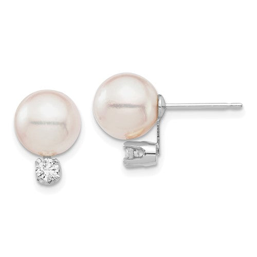 14k-white-gold-8-9mm-round-white-saltwater-akoya-20ct-diamond-earrings-SolomonJeweler-Wichita-KS-CustomJewelry