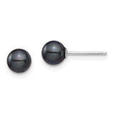 14k-white-gold-5-6mm-round-black-saltwater-akoya-cultured-earrings-SolomonJeweler-Wichita-KS-CustomJewelry