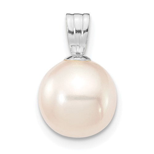 14k-wg-8-9mm-round-white-freshwater-cultured-pearl-pendant-SolomonJeweler-Wichita-KS-CustomJewelry