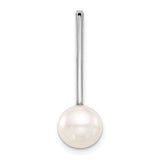 14k-white-gold-8-9mm-round-freshwater-cultured-pearl-drop-chain-slide-SolomonJeweler-Wichita-KS-CustomJewelry