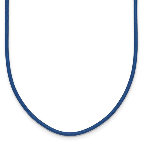 14k-1-6mm-16in-royal-blue-leather-cord-necklace-SolomonJeweler-Wichita-KS-CustomJewelry