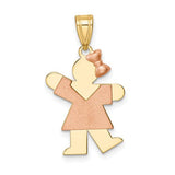 14k-two-tone-small-girl-w-bow-on-right-engravable-charm-SolomonJeweler-Wichita-KS-CustomJewelry