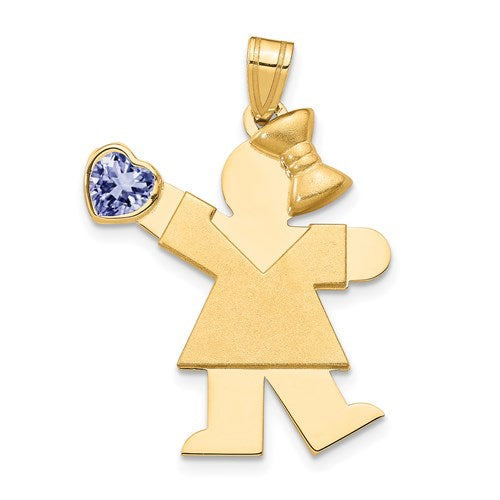 14k-girl-with-cz-june-birthstone-charm-SolomonJeweler-Wichita-KS-CustomJewelry