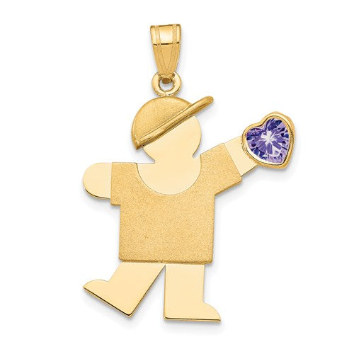 14k-boy-with-cz-june-birthstone-charm-SolomonJeweler-Wichita-KS-CustomJewelry