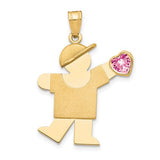 14k-boy-with-cz-october-birthstone-charm-SolomonJeweler-Wichita-KS-CustomJewelry