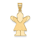 14k-satin-engravable-girl-w-ruffled-skirt-charm-SolomonJeweler-Wichita-KS-CustomJewelry