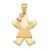 14k-two-tone-small-girl-with-bow-on-left-engravable-charm-SolomonJeweler-Wichita-KS-CustomJewelry