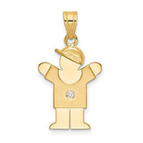 14k-a-diamond-kid-pendant-SolomonJeweler-Wichita-KS-CustomJewelry