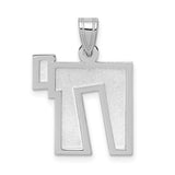 14k-white-gold-solid-satin-chai-charm-SolomonJeweler-Wichita-KS-CustomJewelry