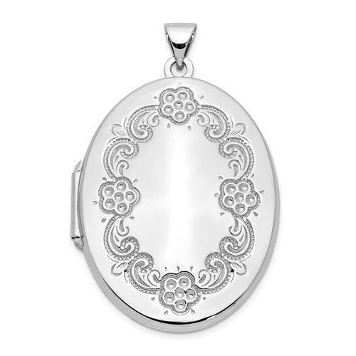 14k-white-gold-floral-oval-locket-SolomonJeweler-Wichita-KS-CustomJewelry