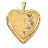 14ky-20mm-enameled-floral-mom-heart-locket-SolomonJeweler-Wichita-KS-CustomJewelry