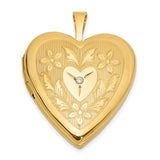 14k-20mm-polished-floral-design-diamond-heart-locket-SolomonJeweler-Wichita-KS-CustomJewelry
