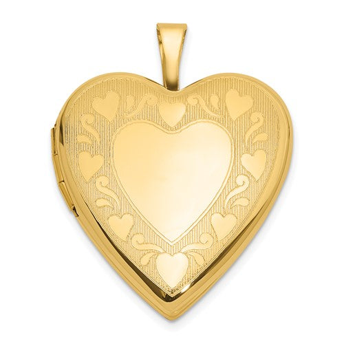 14k-textured-and-polished-heart-design-20mm-heart-locket-SolomonJeweler-Wichita-KS-CustomJewelry