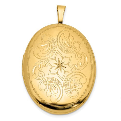 14k-polished-floral-filigree-20mm-oval-locket-SolomonJeweler-Wichita-KS-CustomJewelry