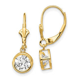 14k-6mm-cubic-zirconia-leverback-earrings-SolomonJeweler-Wichita-KS-CustomJewelry