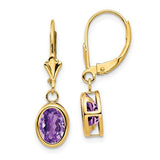 14k-8x6mm-oval-amethyst-leverback-earrings-SolomonJeweler-Wichita-KS-CustomJewelry