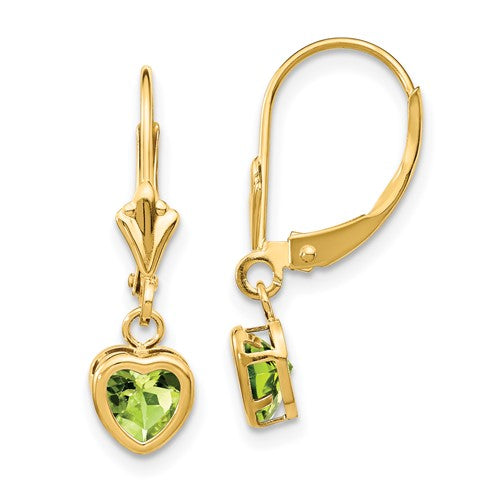14k-5mm-heart-peridot-earrings-SolomonJeweler-Wichita-KS-CustomJewelry