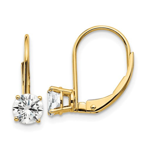 14k-5mm-cubic-zirconia-leverback-earrings-SolomonJeweler-Wichita-KS-CustomJewelry