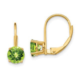 14k-6mm-peridot-leverback-earrings-SolomonJeweler-Wichita-KS-CustomJewelry