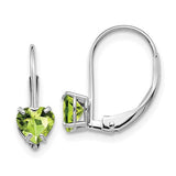 14k-white-gold-5mm-heart-peridot-leverback-earrings-SolomonJeweler-Wichita-KS-CustomJewelry