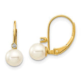 14k-5-6mm-white-round-fw-cultured-pearl-aa-diamond-leverback-earrings-SolomonJeweler-Wichita-KS-CustomJewelry