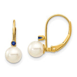 14k-5-5-5mm-white-round-fw-cultured-pearl-sapphire-leverback-earrings-SolomonJeweler-Wichita-KS-CustomJewelry
