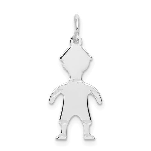 14k-white-gold-018-depth-engravable-boy-charm-SolomonJeweler-Wichita-KS-CustomJewelry