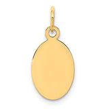 14k-plain-027-gauge-engravable-oval-disc-charm-SolomonJeweler-Wichita-KS-CustomJewelry