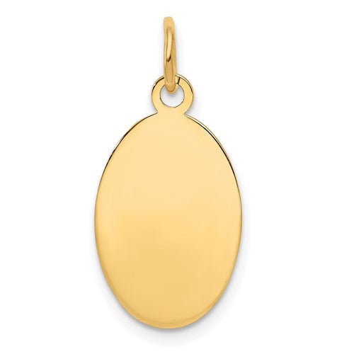 14k-plain-018-gauge-engravable-oval-disc-charm-SolomonJeweler-Wichita-KS-CustomJewelry