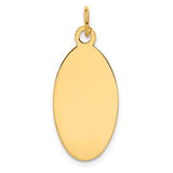 14k-plain-013-gauge-engravable-elliptical-disc-charm-SolomonJeweler-Wichita-KS-CustomJewelry