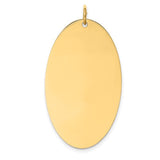 14k-plain-027-gauge-engravable-elliptical-disc-charm-SolomonJeweler-Wichita-KS-CustomJewelry