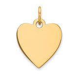 14k-plain-009-gauge-engravable-heart-disc-charm-SolomonJeweler-Wichita-KS-CustomJewelry