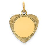 14k-etched-013-gauge-engravable-heart-disc-charm-SolomonJeweler-Wichita-KS-CustomJewelry